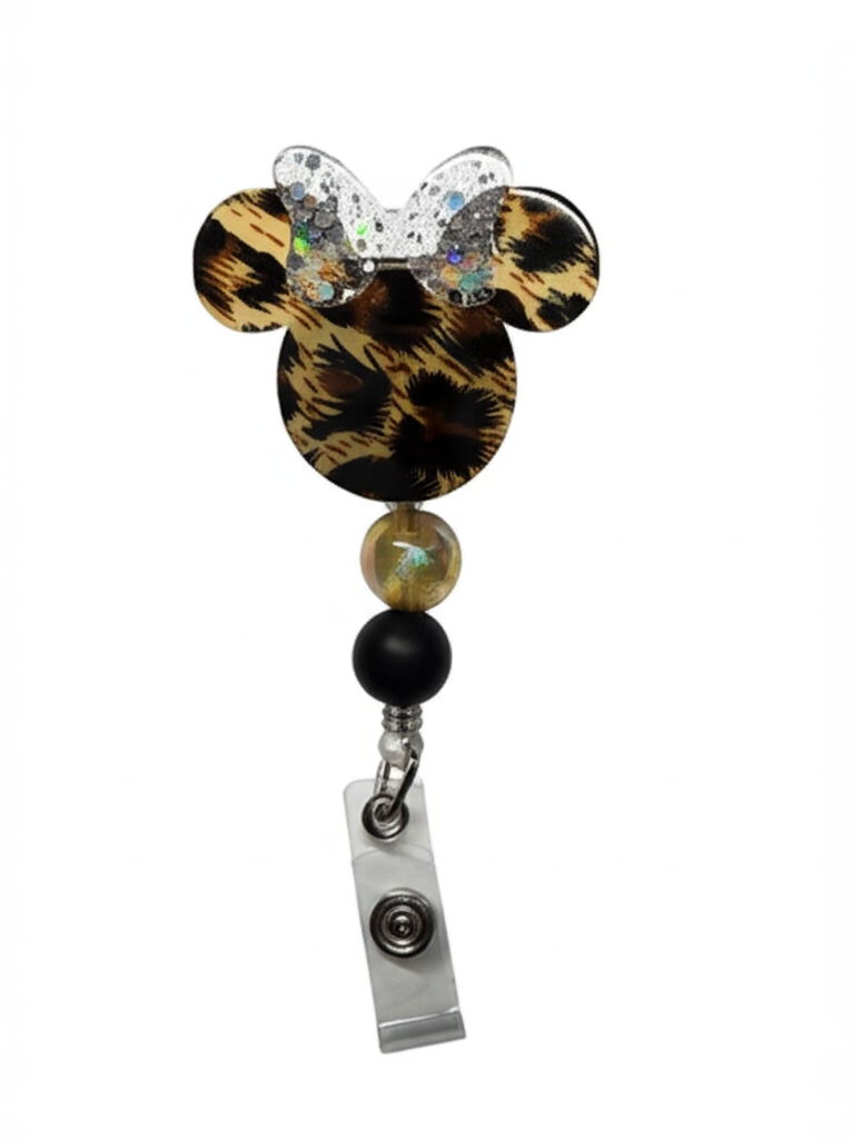Minnie Mouse Badge Reel