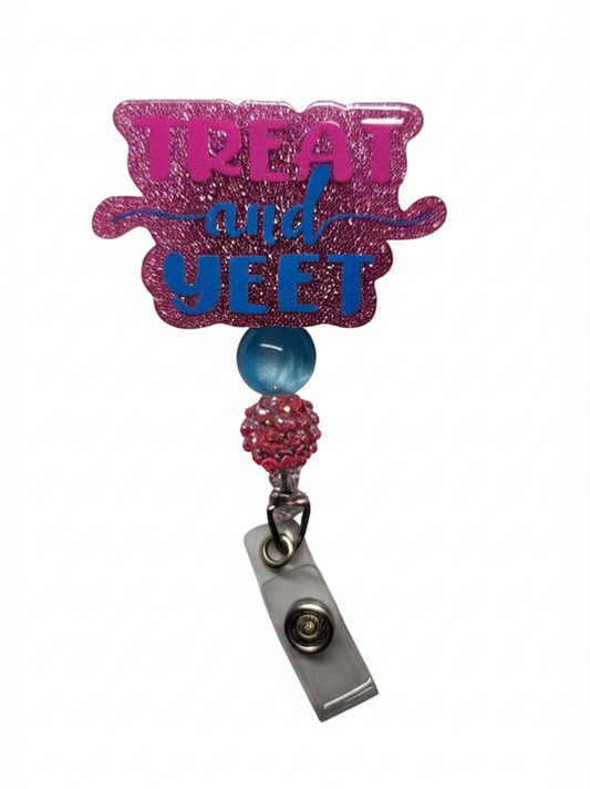 Treat & Yeet Badge Reel
