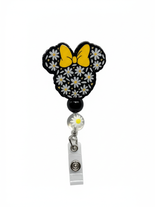 Minnie Mouse Badge Reel